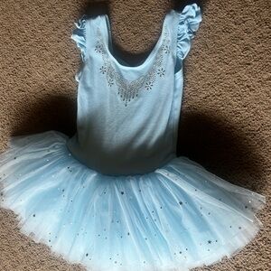 Twirling Sky Blue Cloud Ballerina Dress ☁️💙